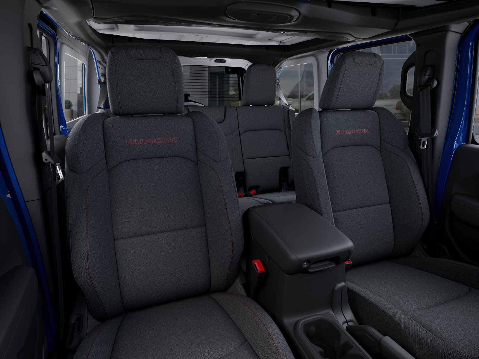 New 2026 Hydro Blue Pearlcoat Jeep Rubicon 4-Door image 42