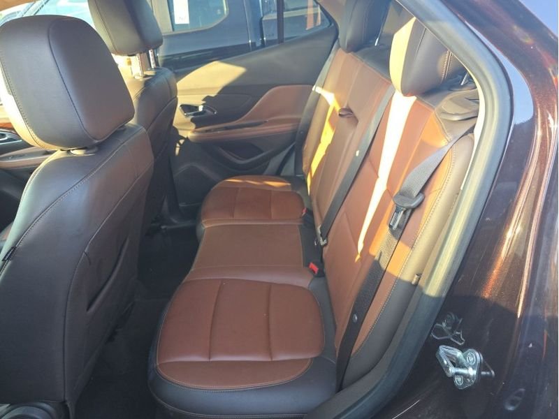 Used 2015 Deep Espresso Brown Metallic Buick Leather image 12