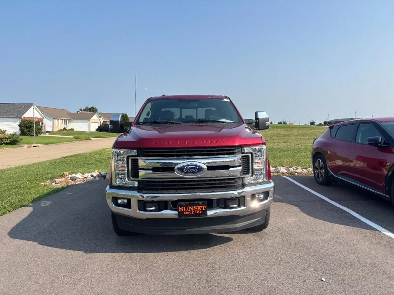 Used 2017 Ruby Red Metallic Tinted Clearcoat Ford XLT image 2