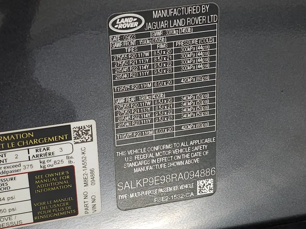 Certified Used 2024 Gray Land Rover SE image 44