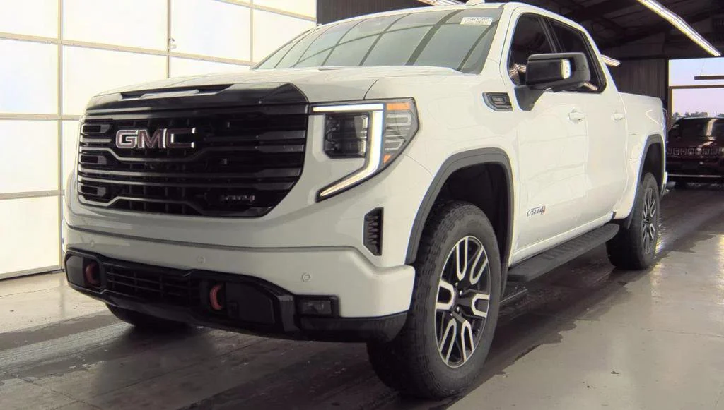 Used 2023 Summit White GMC AT4 image 1