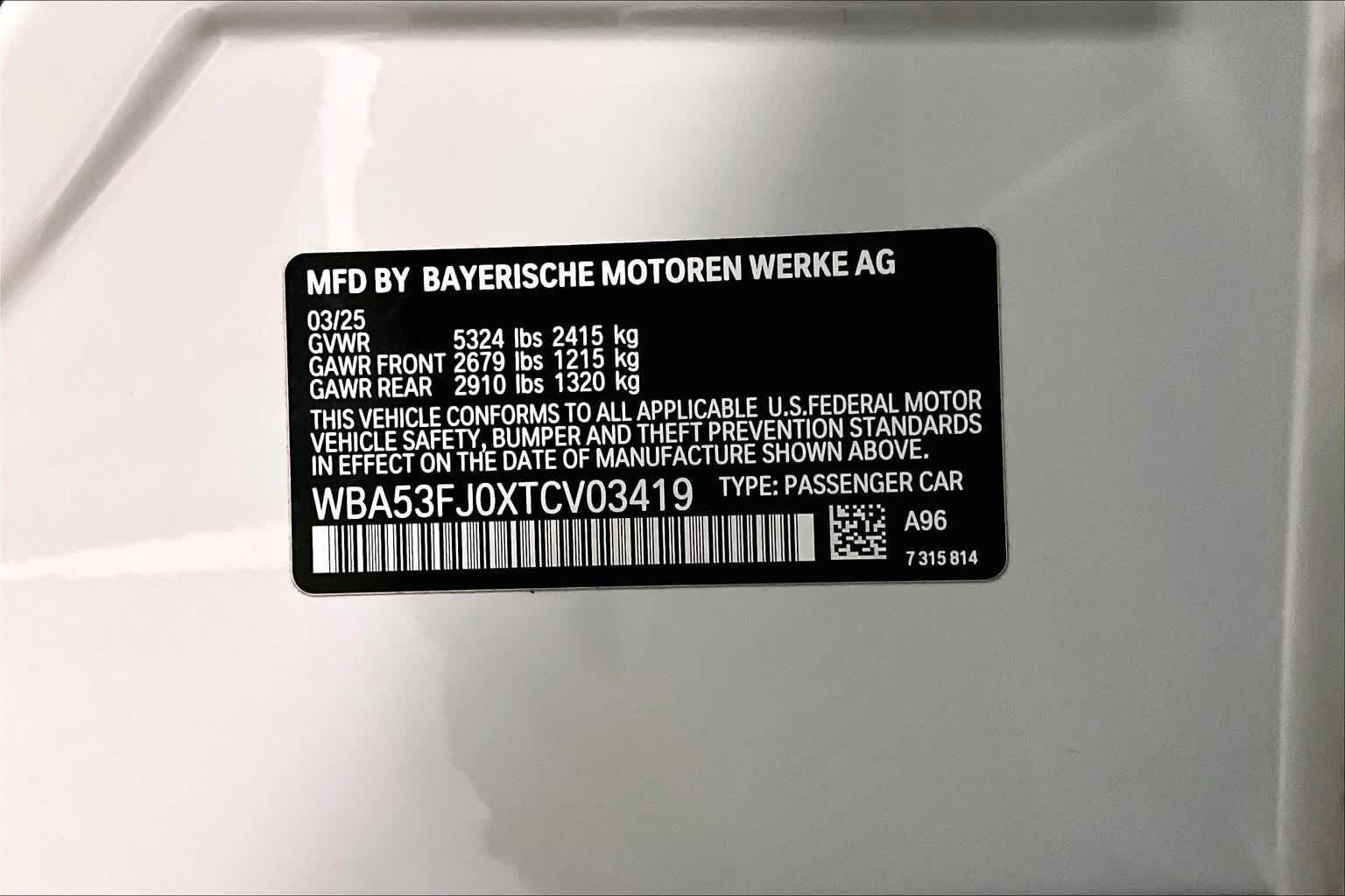 Used 2026 Mineral White Metallic BMW 530i xDrive image 33