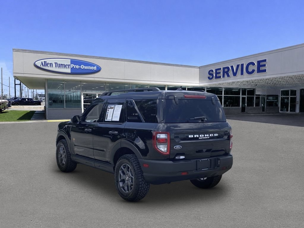 Used 2021 Shadow Black Ford Badlands image 6