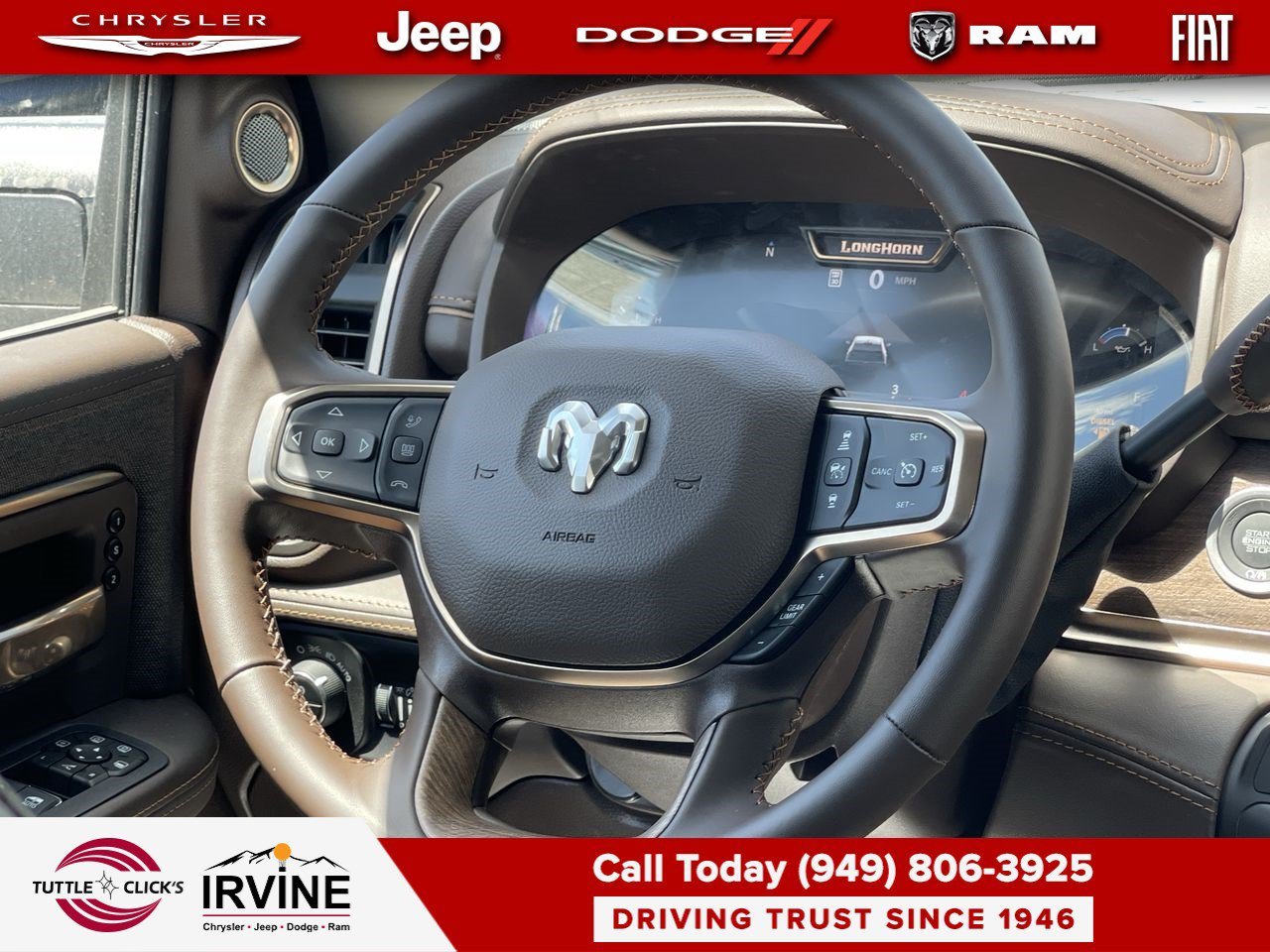 New 2026 Bright White Clearcoat RAM Longhorn image 15