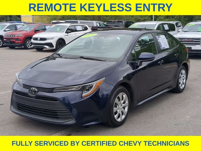 Used 2024 Blue Toyota LE image 12
