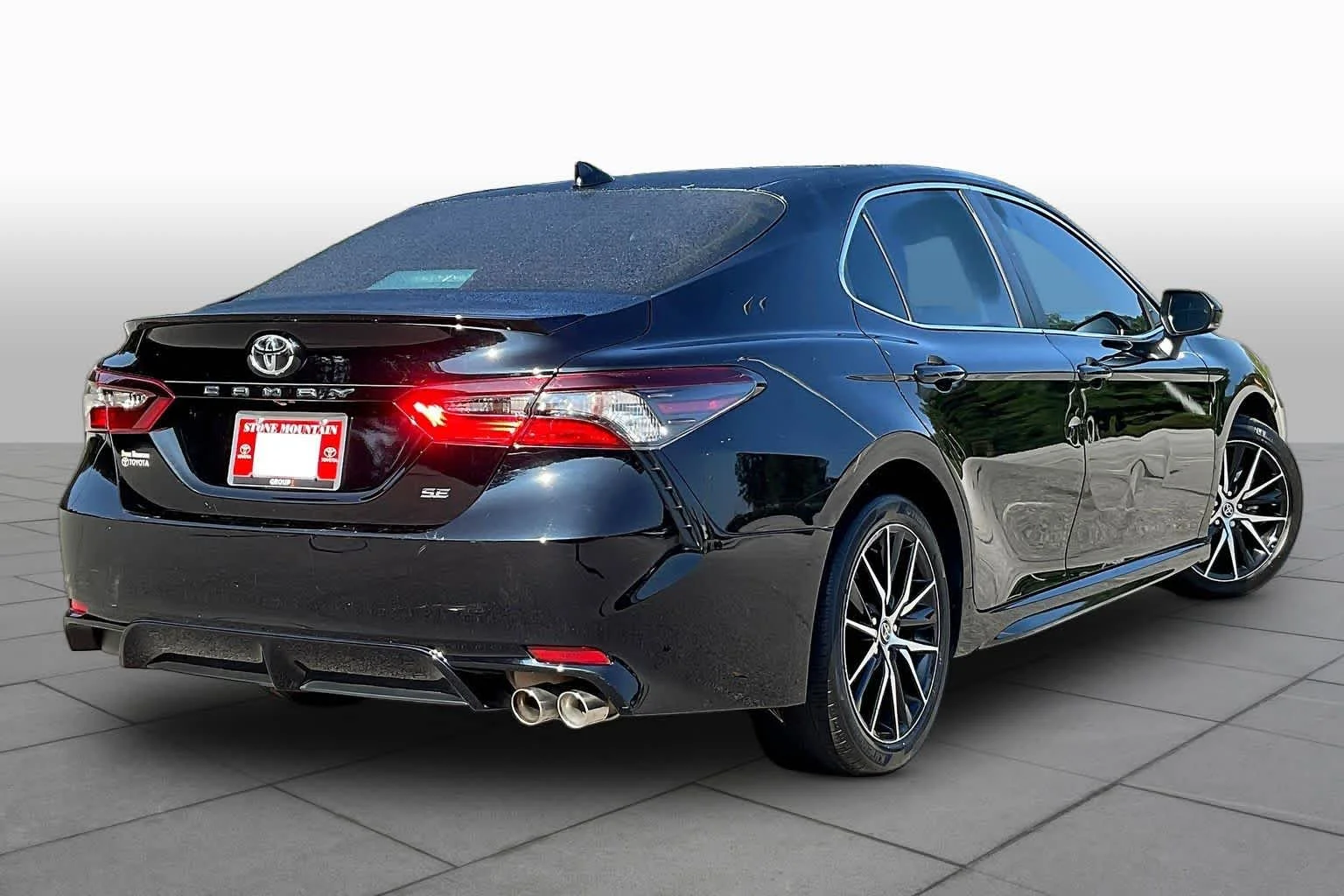 Certified Used 2024 Midnight Black Metallic Toyota SE image 13