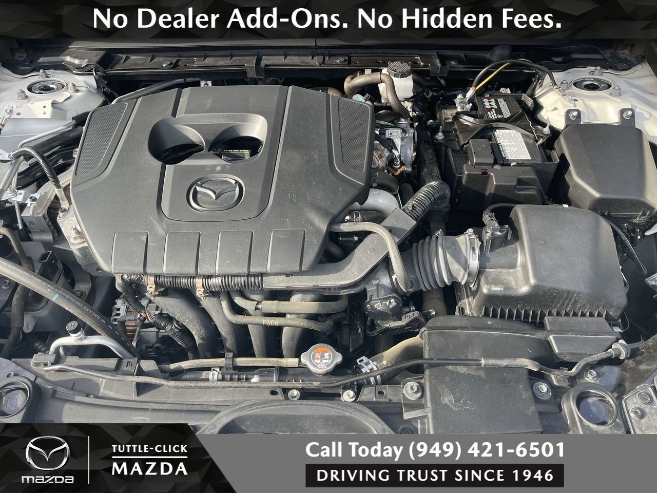 Used 2025 Snowflake White Pearl Mica Mazda 2.5 S Preferred Package image 41