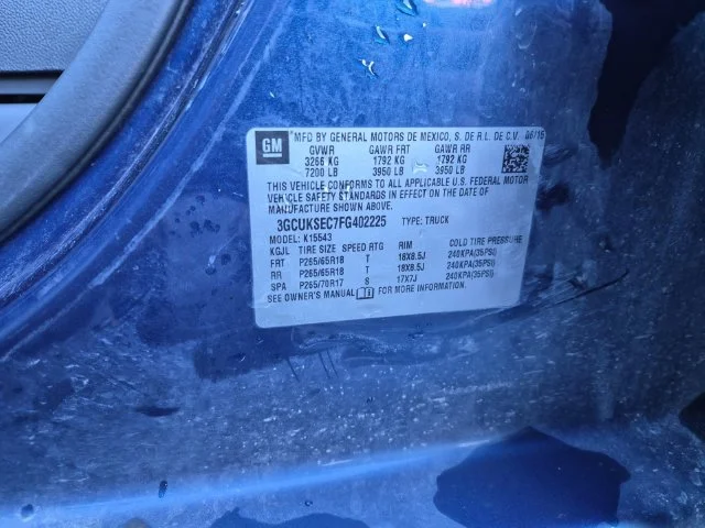 Used 2015 Deep Ocean Blue Chevrolet LTZ image 25