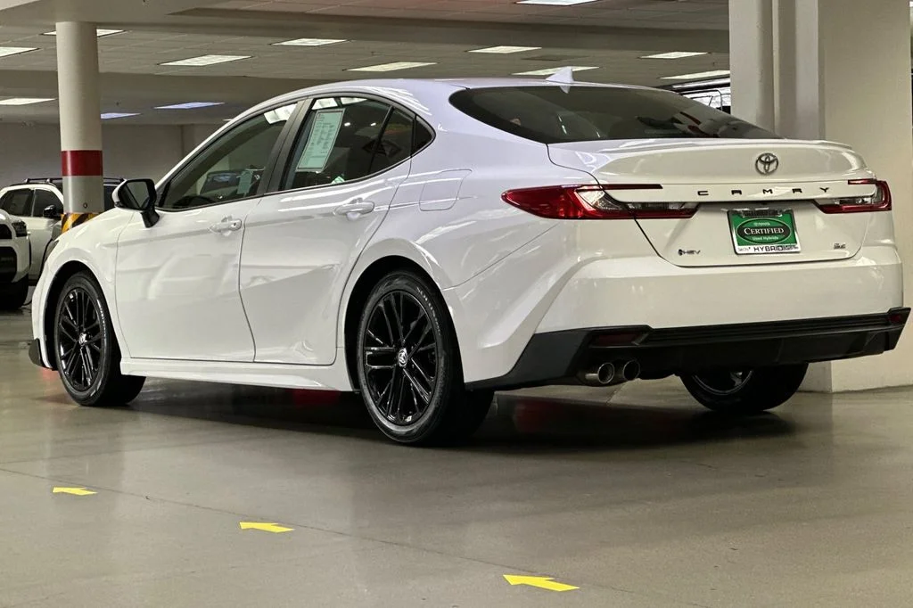 Certified Used 2025 White Toyota SE image 6