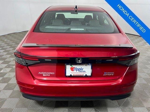 Certified Used 2024 Radiant Red Metallic Honda Sport image 6