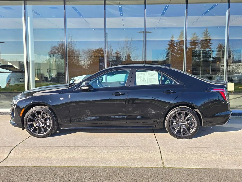 Certified Used 2025 Black Raven Cadillac Sport image 2