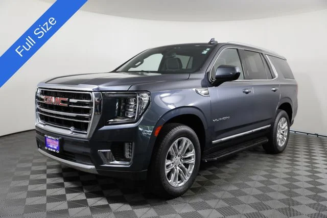 Used 2021 Blue GMC SLT image 1