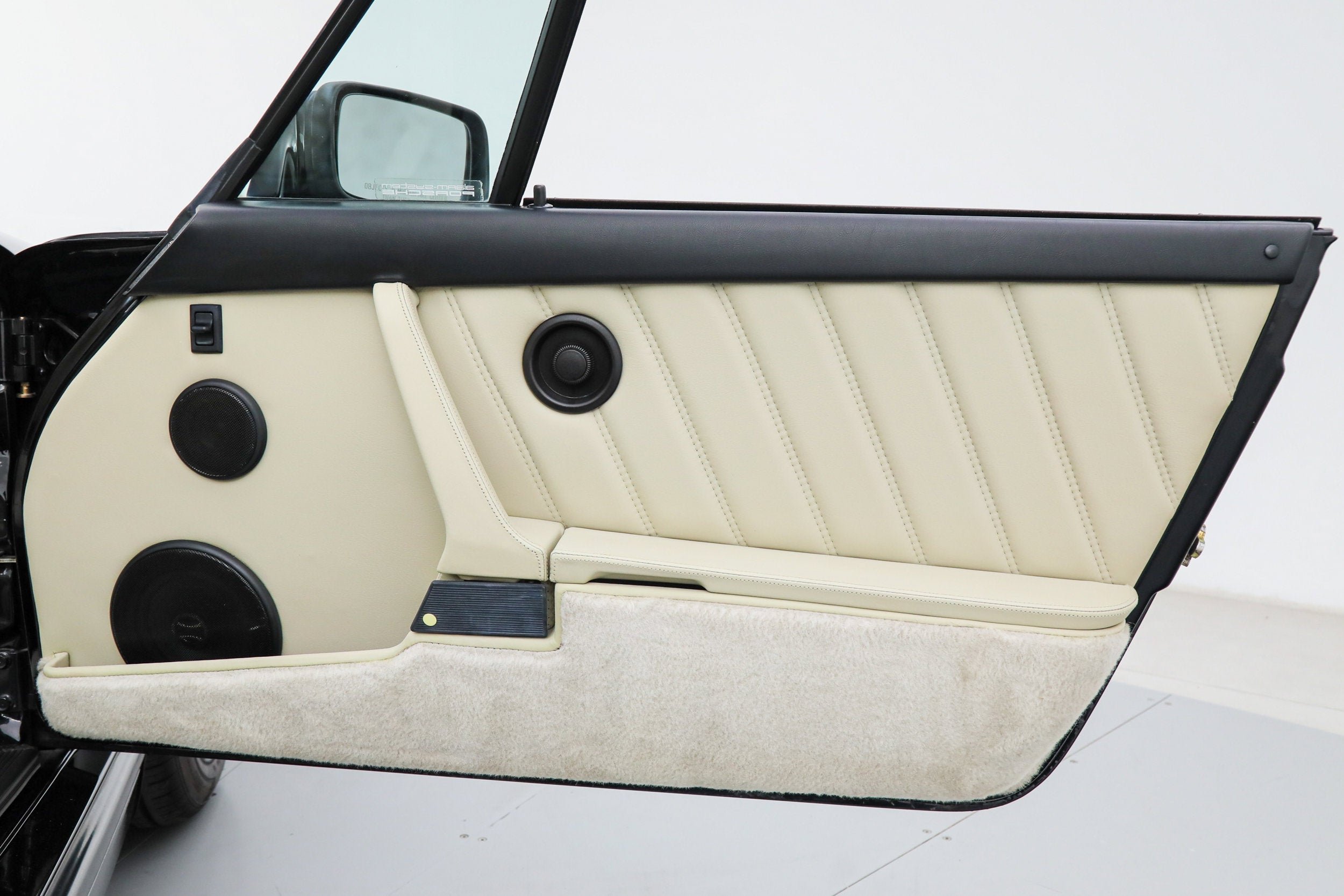 Used 1989 Black Porsche Turbo Cabriolet Slantnose image 38