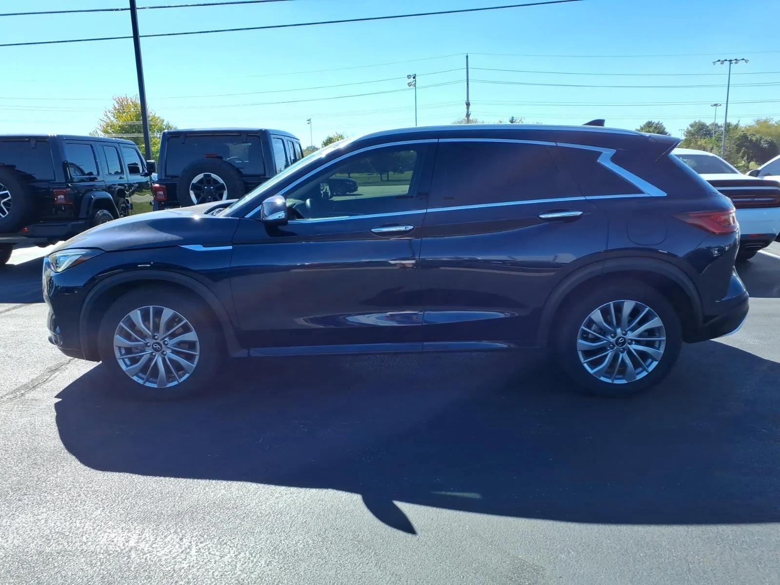 Used 2024 Hermosa Blue INFINITI LUXE image 4