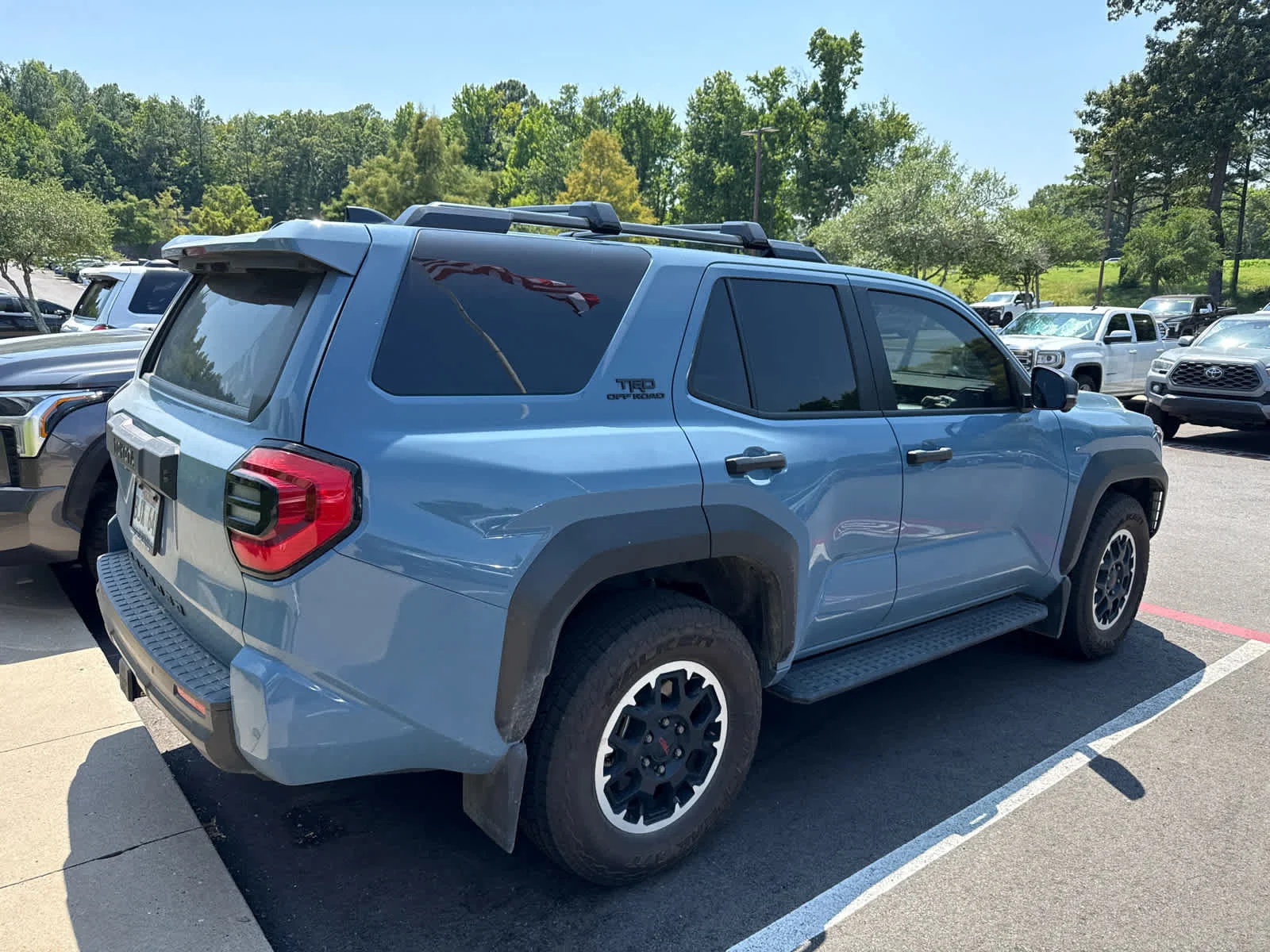 Certified Used 2025 Heritage Blue Toyota TRD Off Road Premium image 4