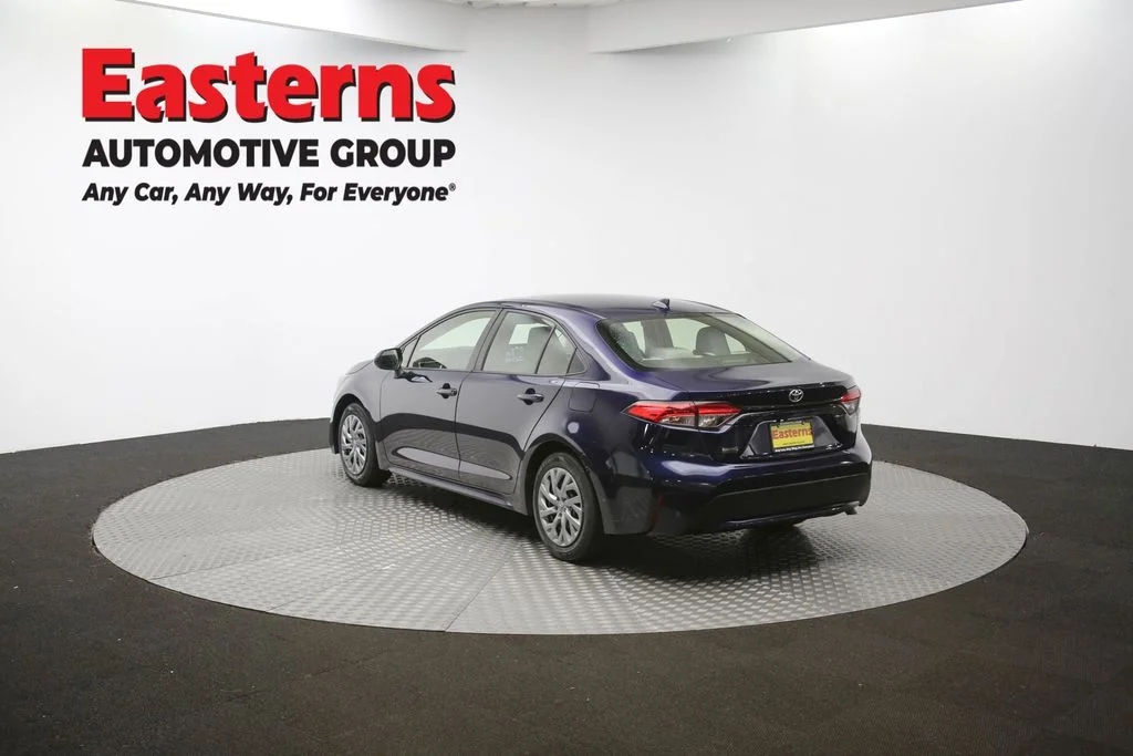 Used 2021 Blue Toyota LE image 62