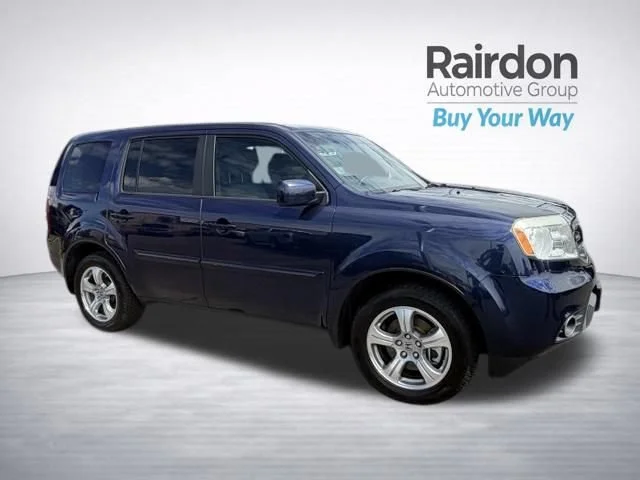 Used 2013 Blue Honda EX-L image 1