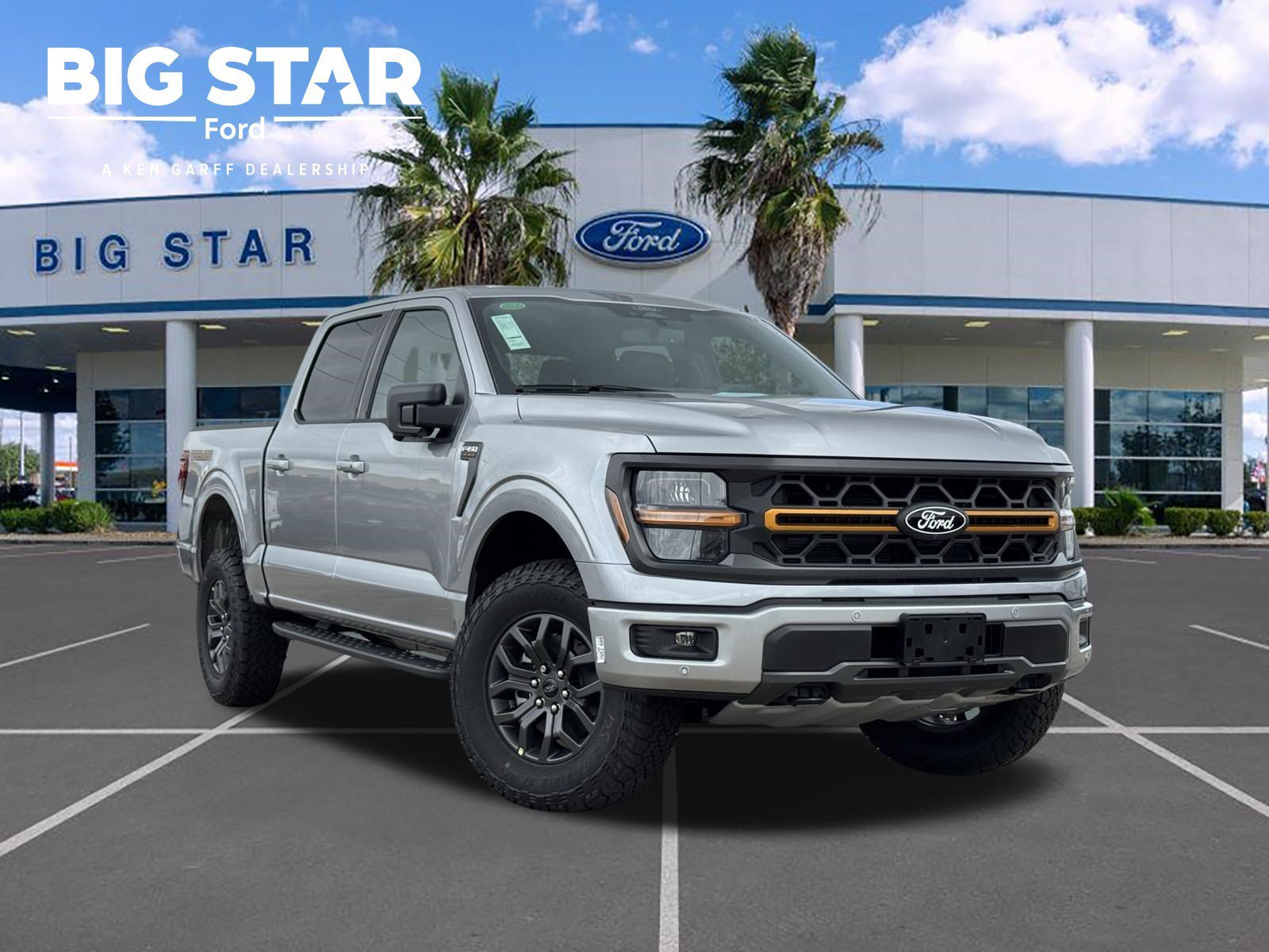 New 2026 Iconic Silver Metallic Ford Tremor image 1