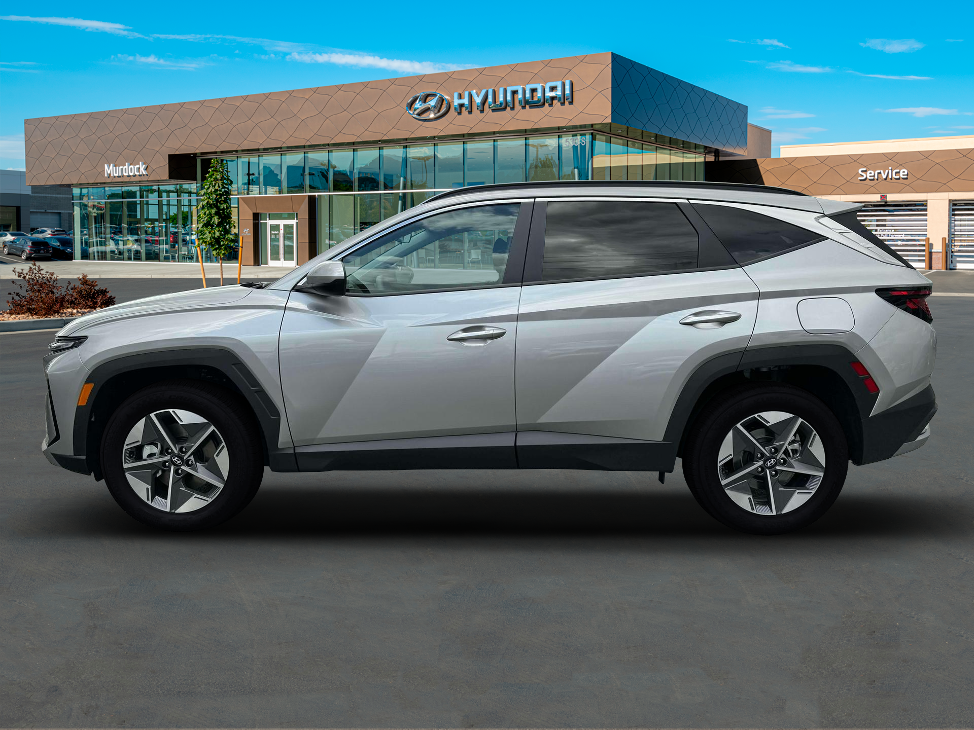 New 2026 Shimmering Silver Hyundai SEL AWD image 3