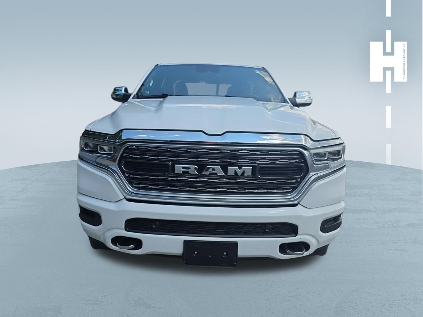 Used 2022 Bright White Clearcoat Ram Limited image 3