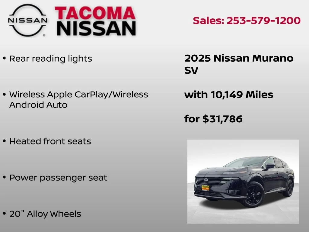 2025 Nissan Murano SV - Photo 18