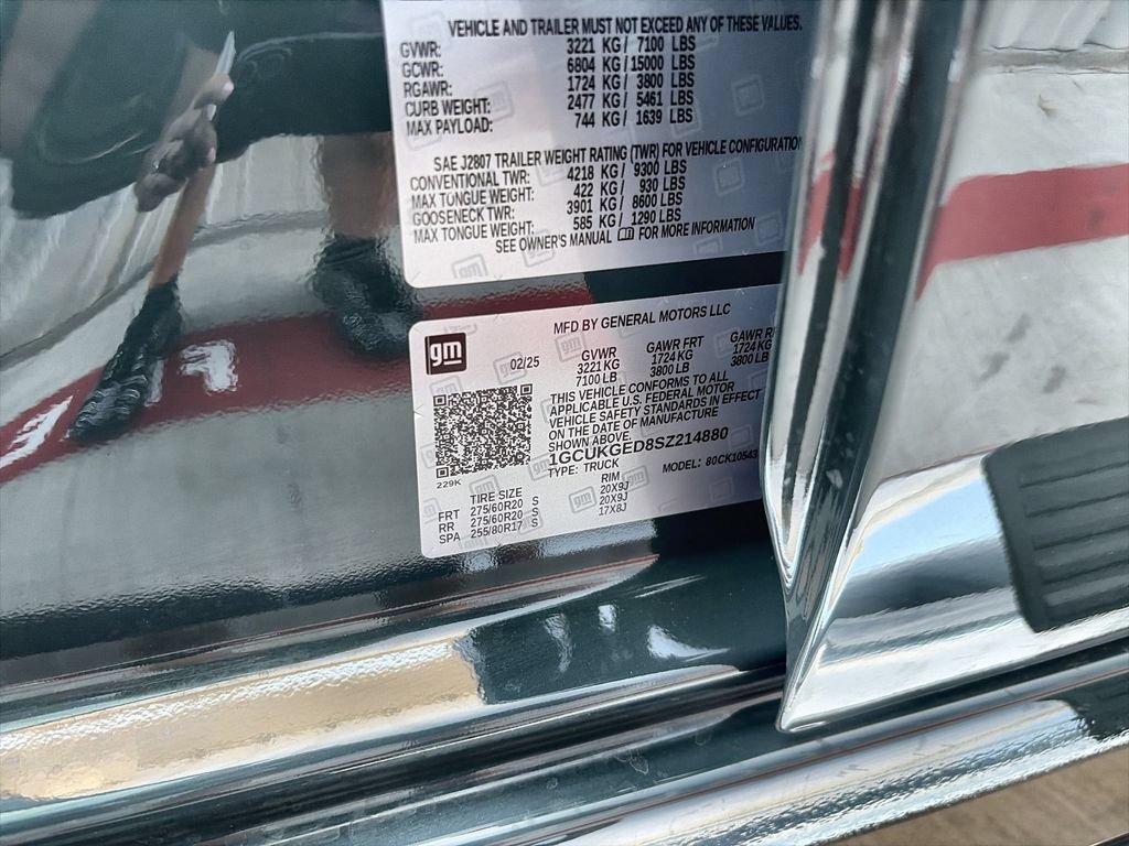 Used 2025 Cypress Gray Chevrolet LTZ image 35