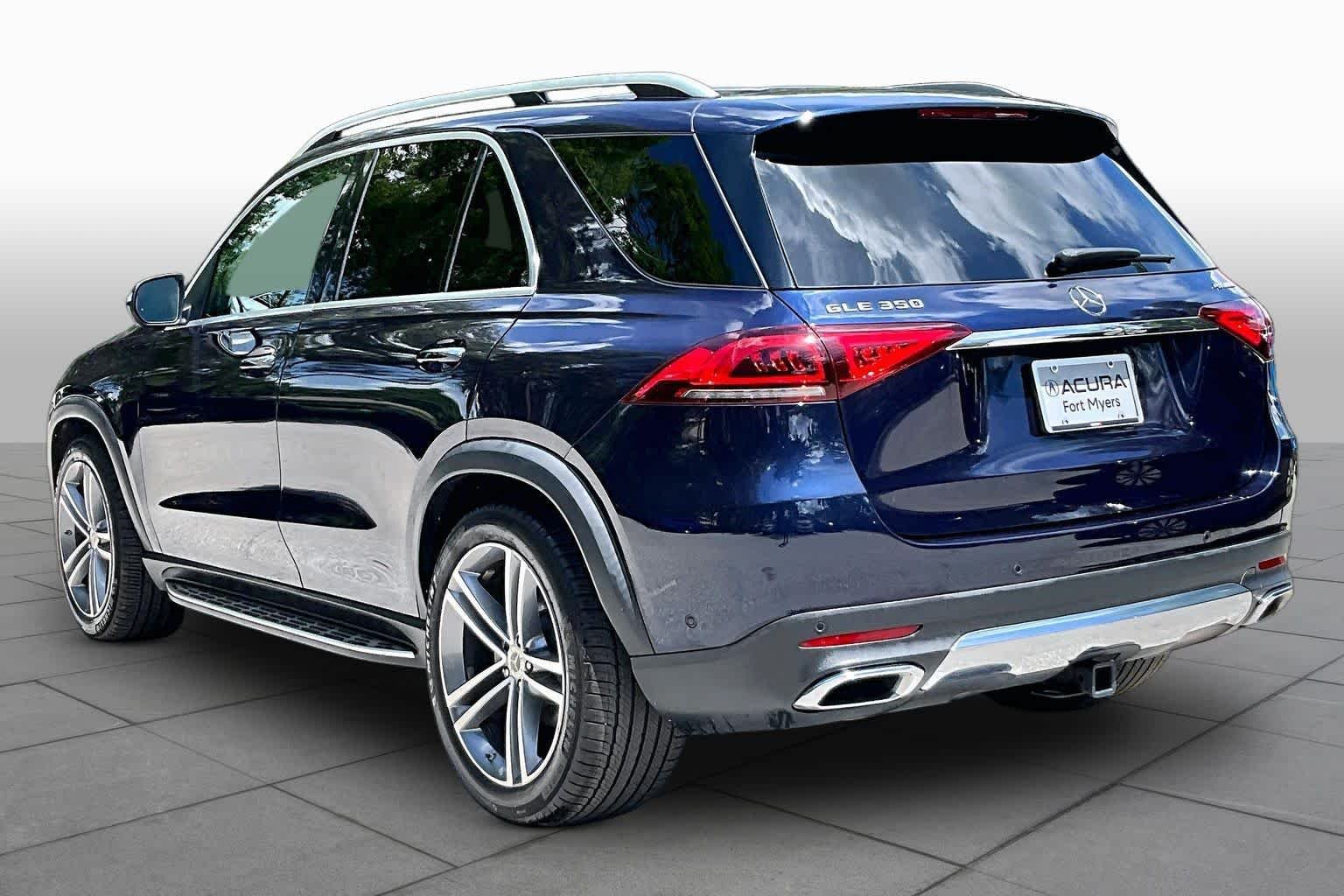 Used 2021 Lunar Blue Metallic Mercedes-Benz GLE 350 image 12