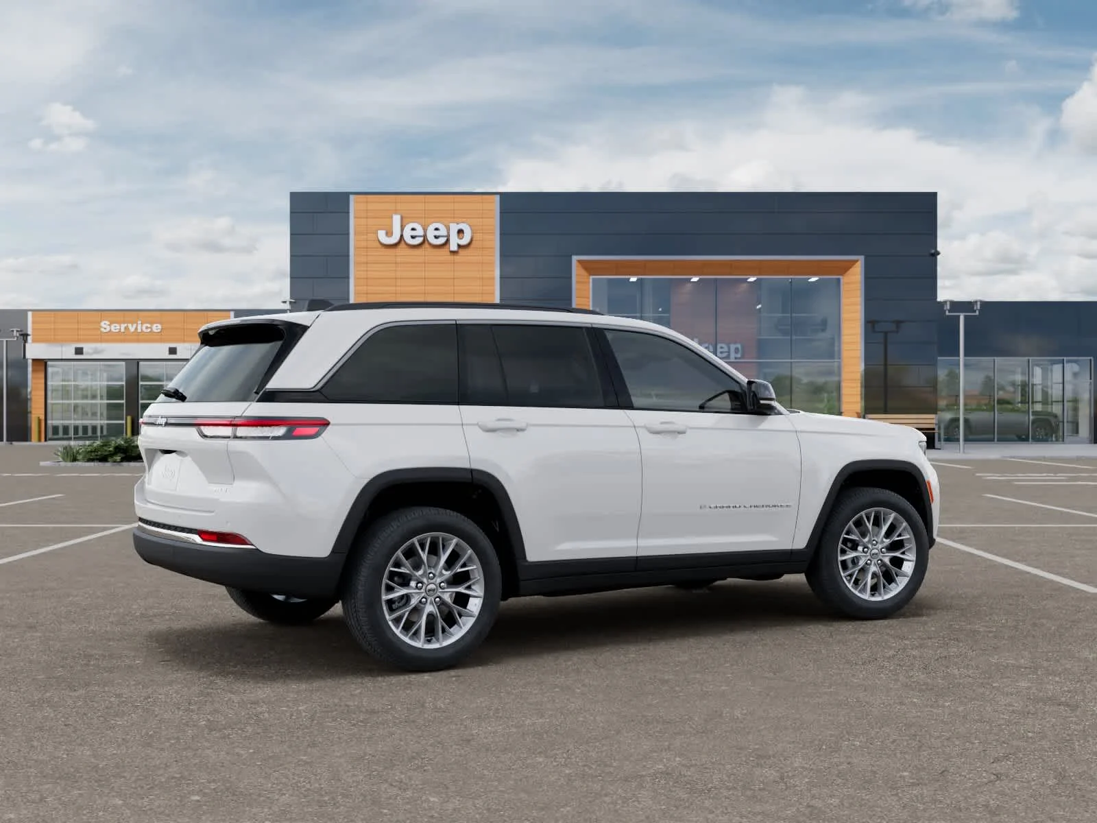 New 2027 Bright White Clearcoat Jeep Limited Reserve image 4