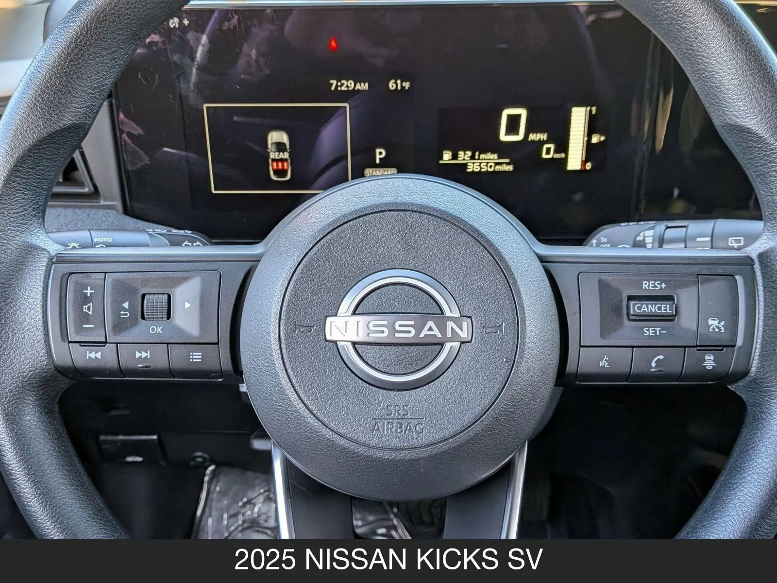 Used 2025 Super Black Nissan SV image 12