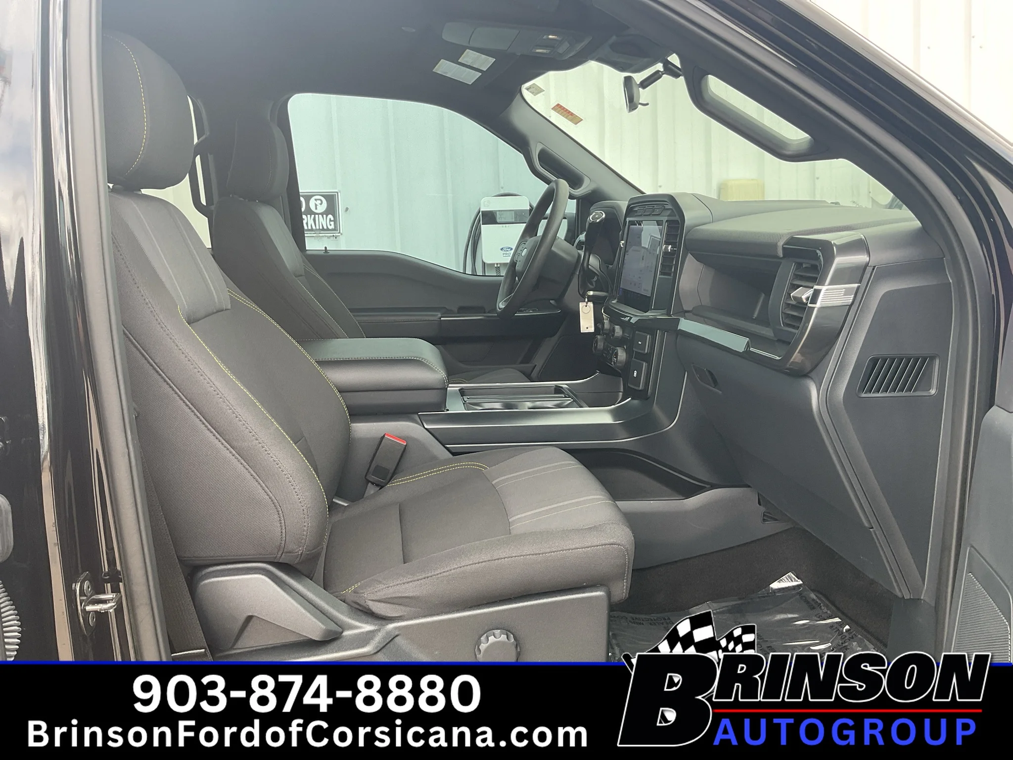 Used 2024 Agate Black Metallic Ford STX image 20