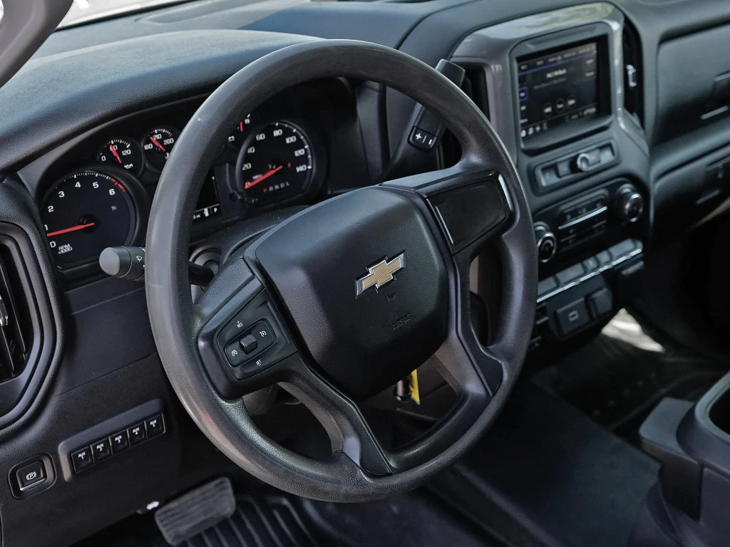 Used 2020 Summit White Chevrolet Work Truck image 3