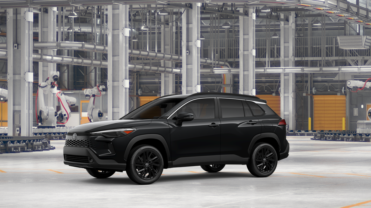 New 2026 Jet Black Toyota Hybrid XSE image 2