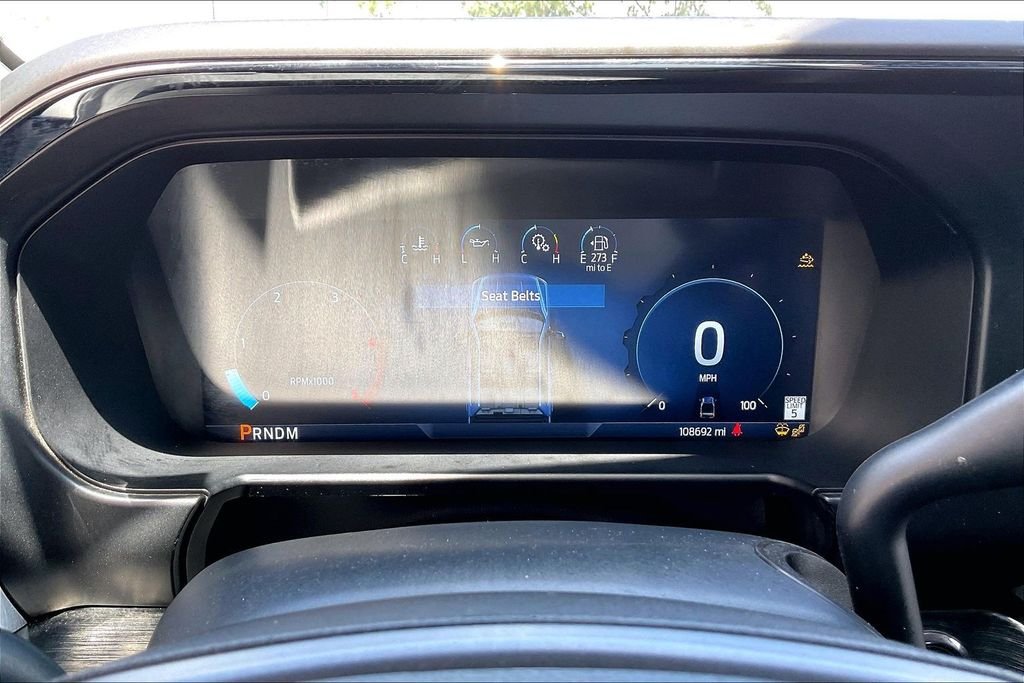 Used 2023 Agate Black Metallic Ford Lariat image 12