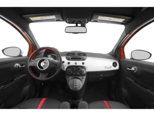 Used 2015 Electric Orange Tri-Coat Pearlcoat FIAT Battery Electric image 11