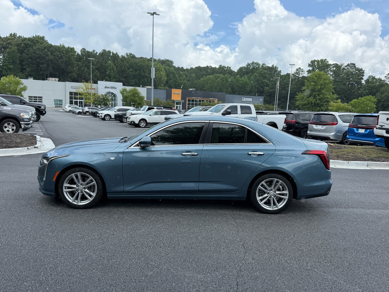 Used 2023 Midnight Steel Metallic Cadillac Luxury image 2