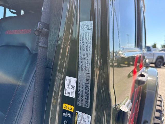 Used 2021 Sarge Green Clearcoat Jeep Unlimited Rubicon image 24