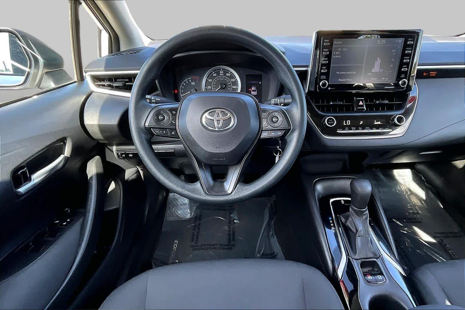 Certified Used 2021 Super White Toyota LE image 5