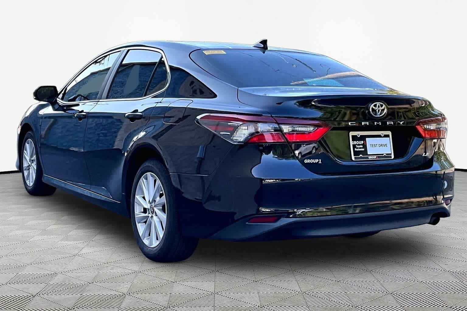 Certified Used 2024 Midnight Black Metallic Toyota LE image 12