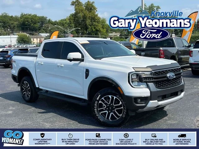 Certified Used 2024 Oxford White Ford Lariat image 1