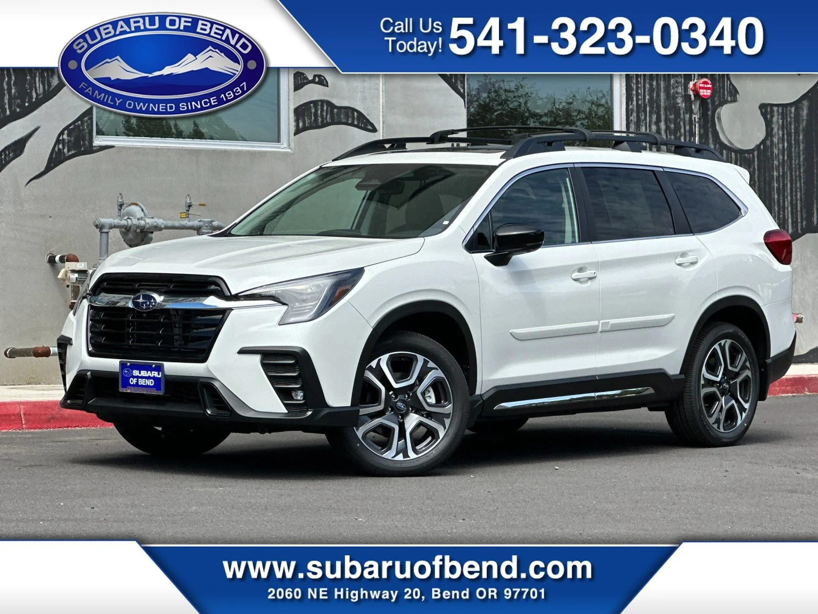 New 2026 CRYSTAL WHITE PEARL Subaru Limited 7-Passenger image 1
