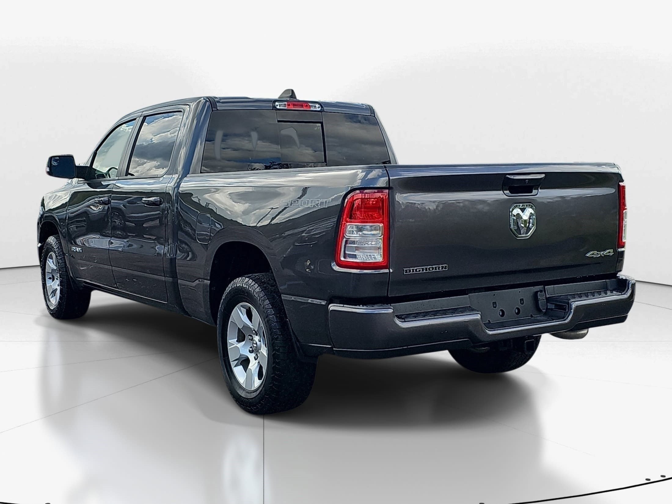 Used 2022 Granite Crystal Metallic Clearcoat Ram Big Horn image 5