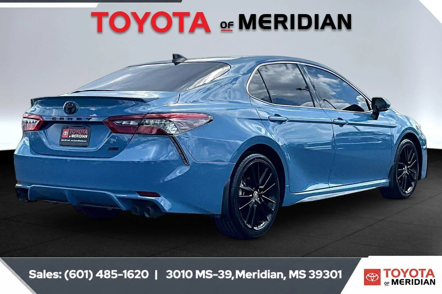 Used 2024 Cavalry Blue Toyota XSE image 11