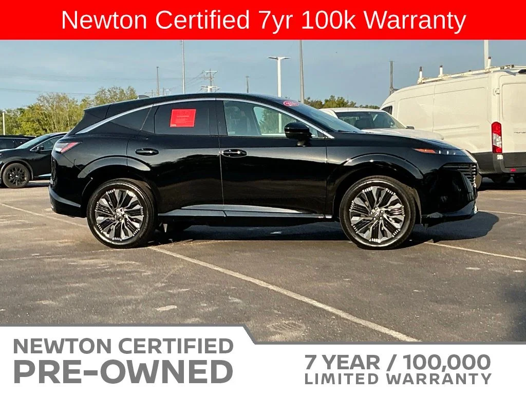 Certified Used 2026 Super Black Nissan Platinum image 4