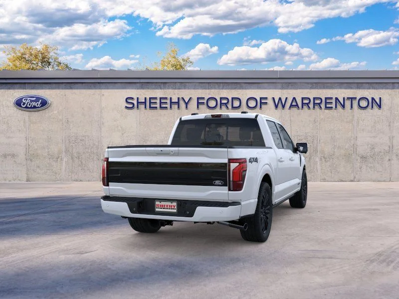 New 2026 Star White Metallic Tri-Coat Ford Platinum image 8