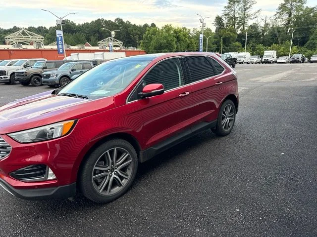 Used 2024 Red Ford Titanium image 2