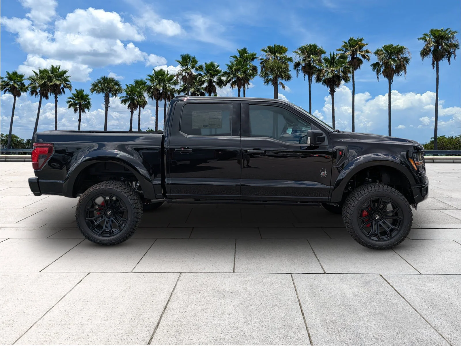 New 2026 Agate Black Metallic Ford XLT image 8