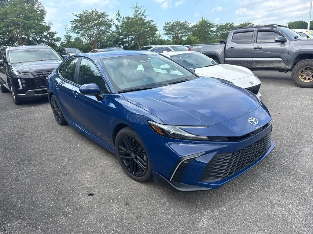 Used 2025 Blue Toyota SE image 3