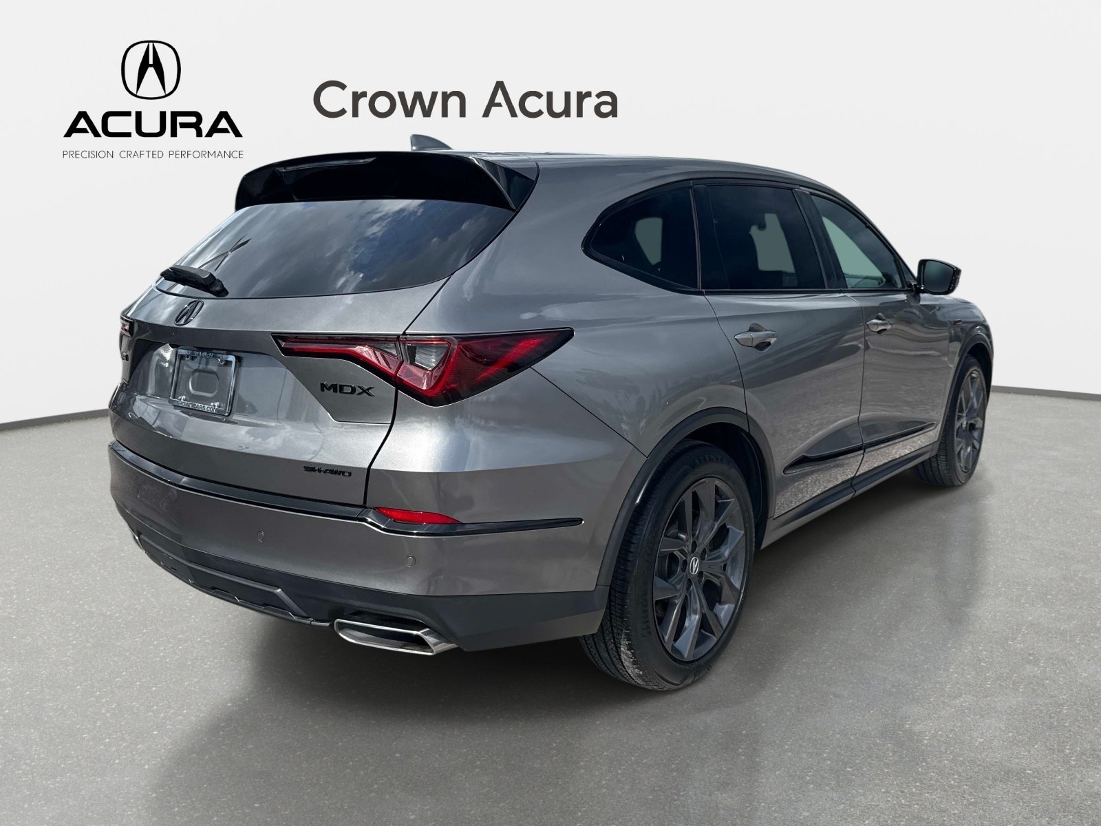 Used 2024 Liquid Carbon Metallic Acura w/A-Spec Package image 4