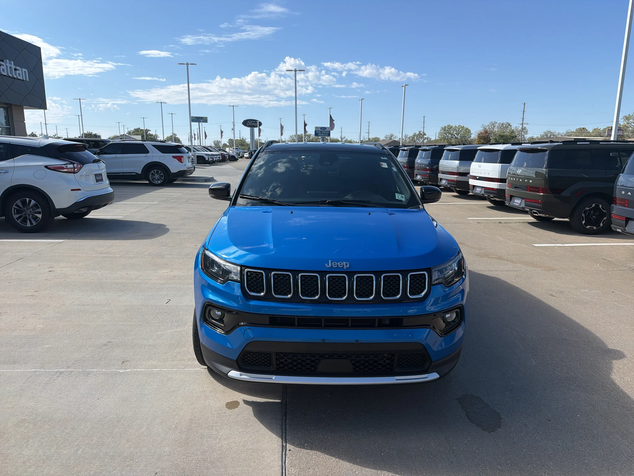 Used 2024 Blue Jeep Limited image 2
