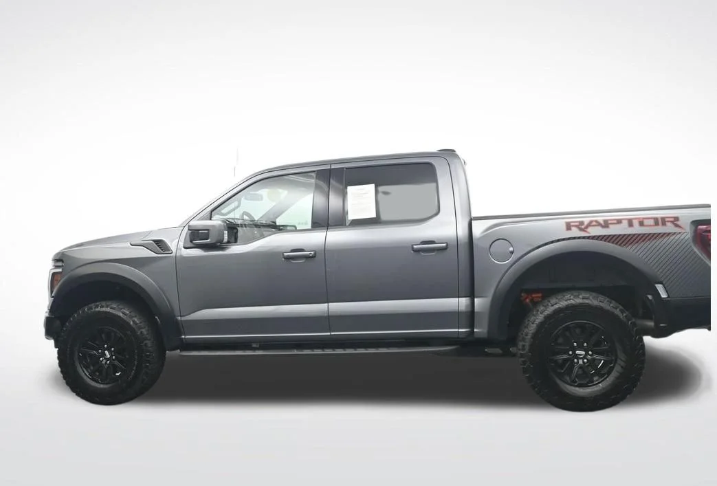 Used 2025 Gray Metallic Ford Raptor image 10